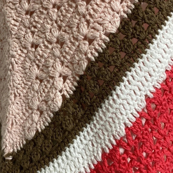 Anne Klein Crochet Multicolor Top Size Large - Picture 6 of 7